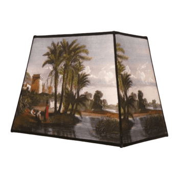 Tillier Décoration, Abat-jour rectangle MM Exotique