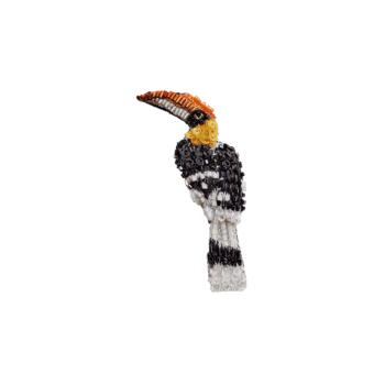 Trovelore, broche Calao