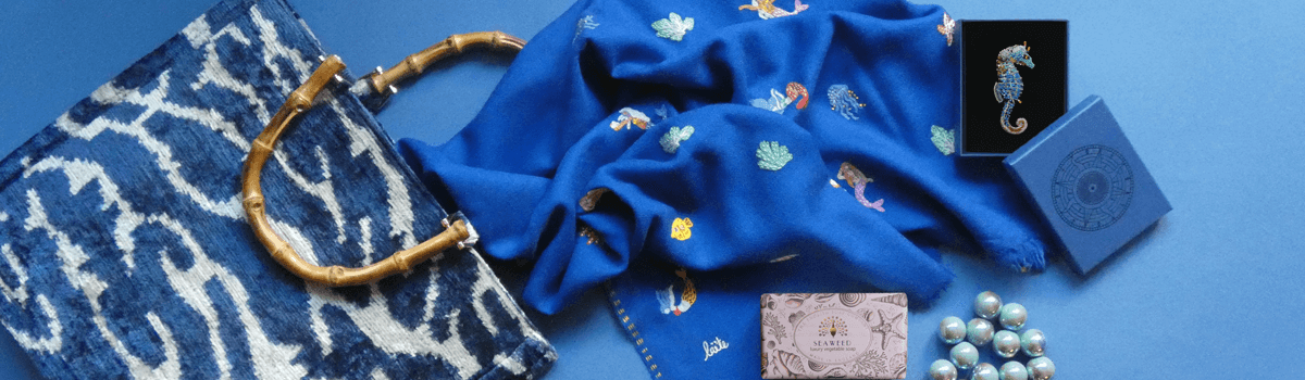 Un sac Velvetica un pashmina Laite une broche Trovelore