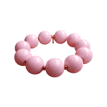 Scrunchie is back, Rond coloré uni rose