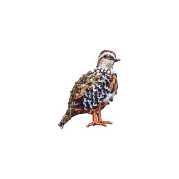 Trovelore, broche Colin arlequin