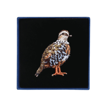 Trovelore, broche Colin arlequin