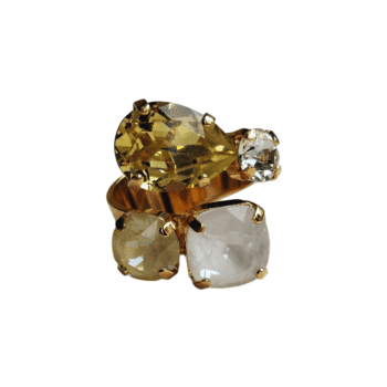 Crezus, Grande bague strass Vérone