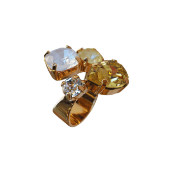 Crezus, Grande bague strass Vérone